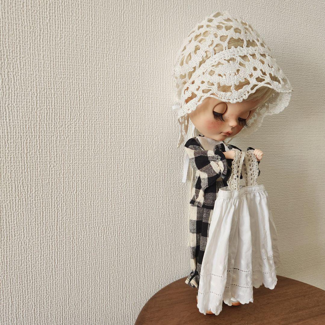 ブライス用アウトフィット ギンガムチェック