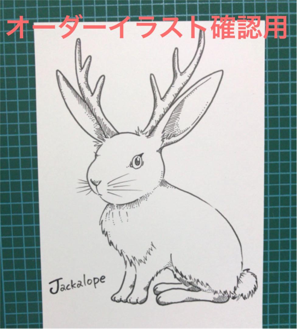 オーダーイラスト確認用 ジャッカロープ