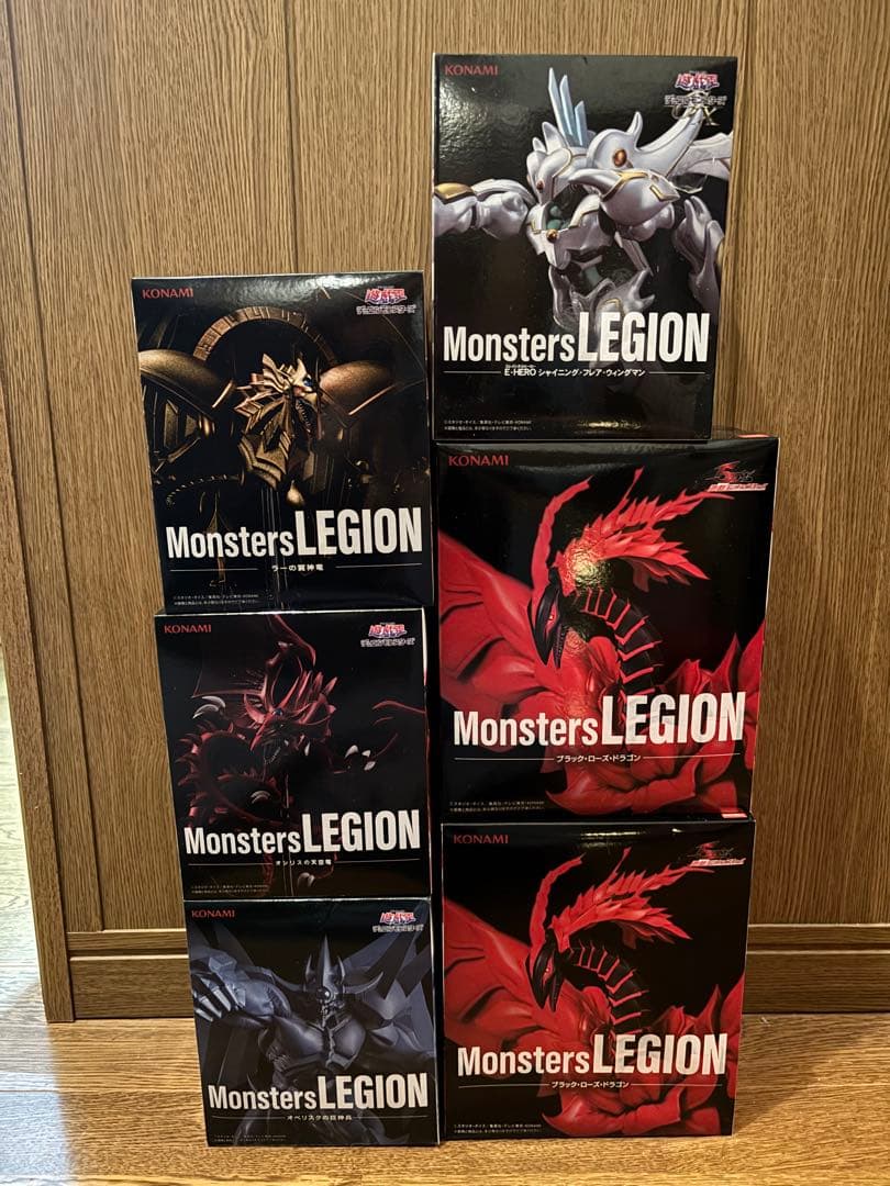遊戯王　フィギュア　6体セット　Monsters LEGION