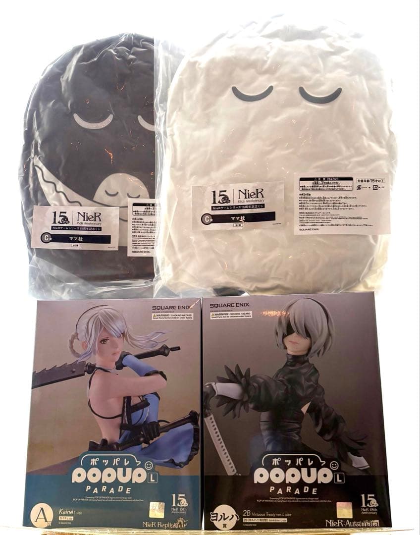 ニーアオートマタ 15周年記念くじ　ヨルハ、A、C、D、E賞 24点　送料込み