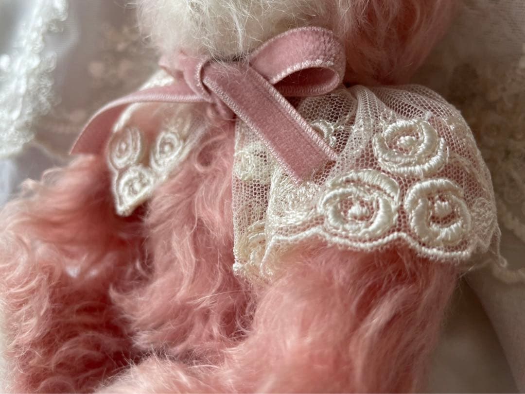 作家様　テディベア　うさぎ　ラビット　ぬいぐるみ　アーティストドール　モヘア