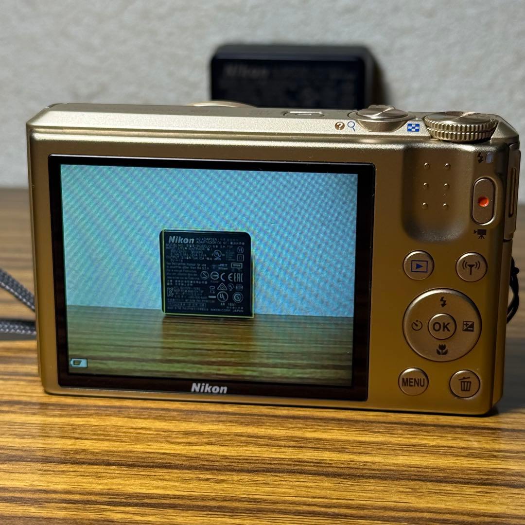 【美品】Nikon COOLPIX S7000 ゴールド 付属品完備