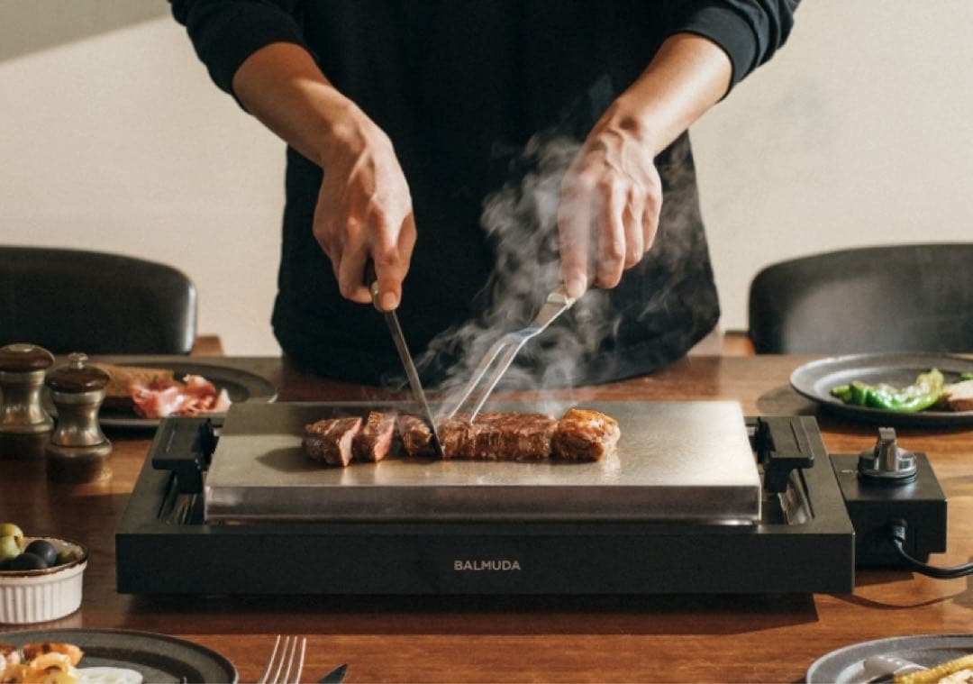 バルミューダ スチーム鉄板 新品未使用