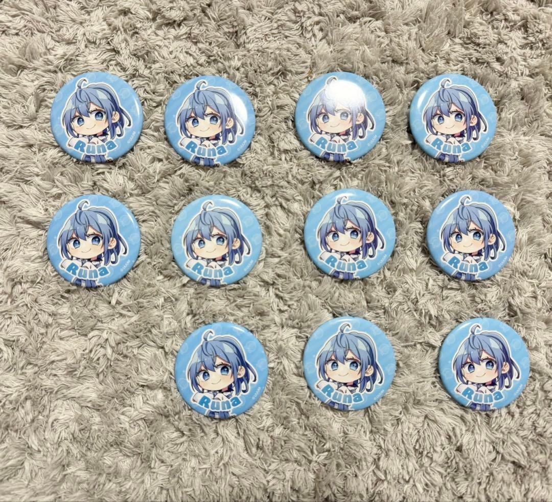 からぴち　るな　缶バッジ　11個