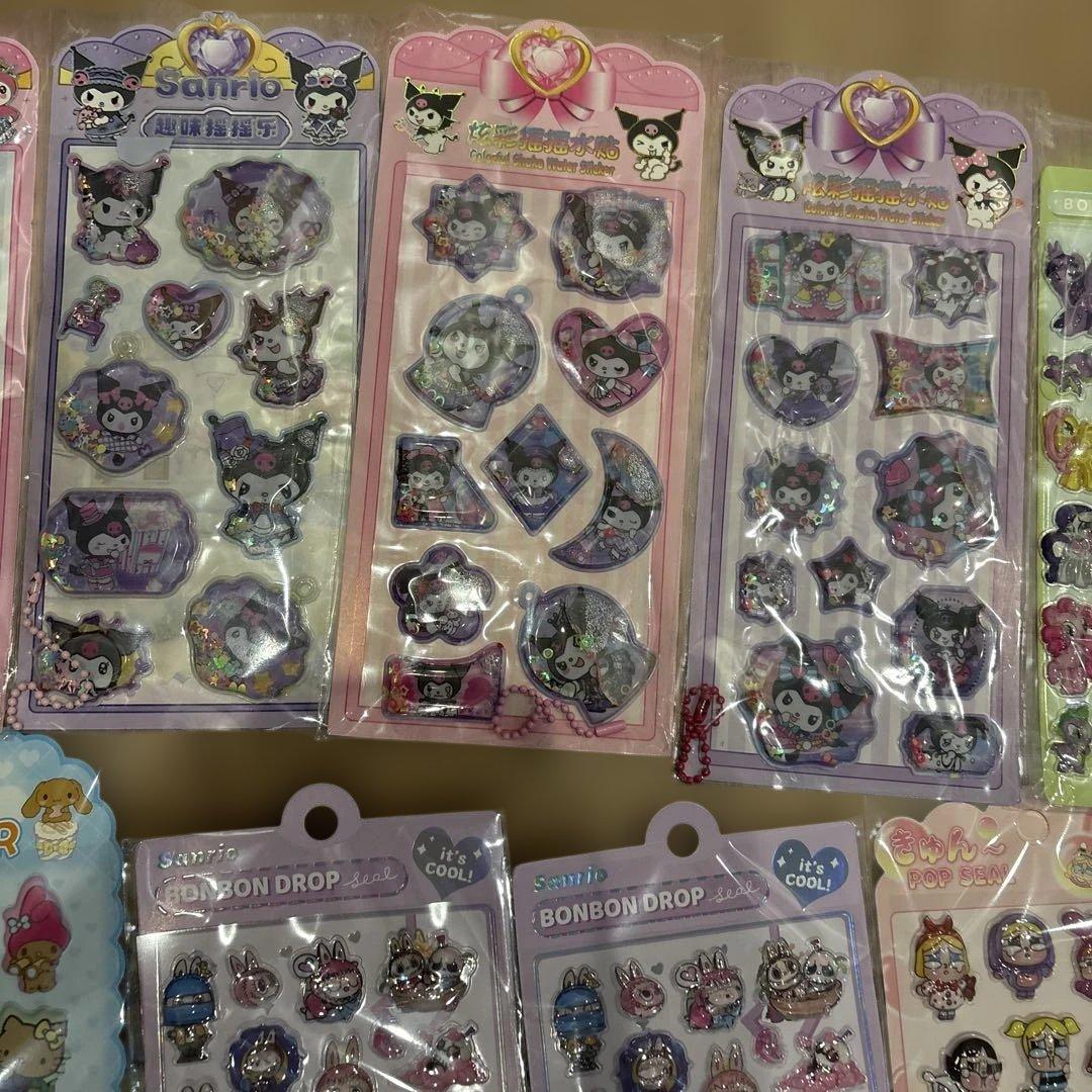 ボンボンドロップ　シール　韓国製　36枚