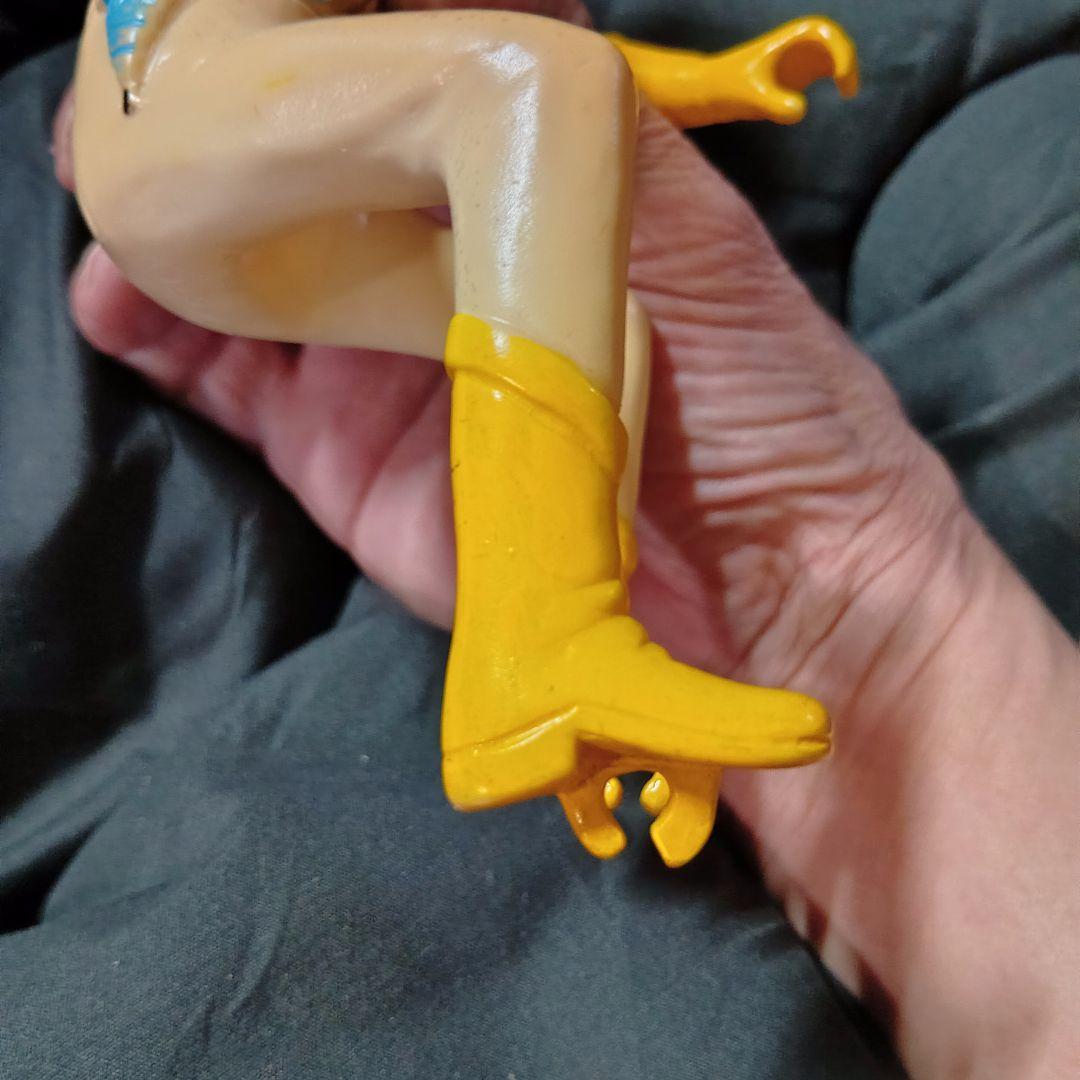 ４月10日まで　旧バンダイ　宣弘社　月光仮面　ソフビ　ムーンライト号大　人形のみ