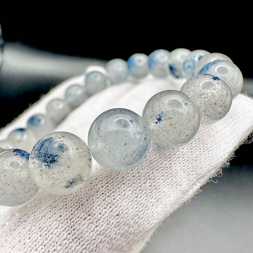 激レア！！　スコルザライト・ラズライトインクォーツ　ブレスレット