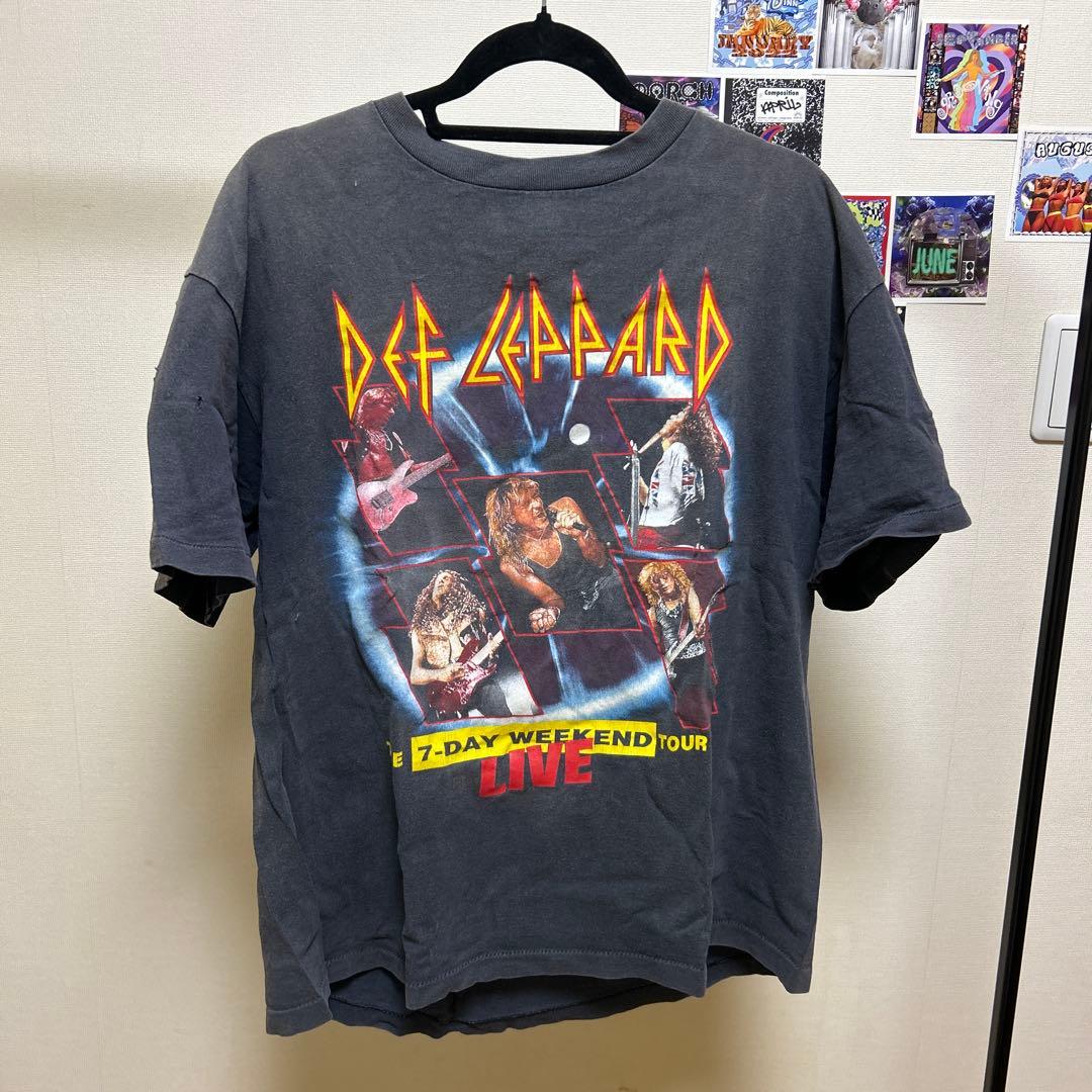 90s Def Leppard バンドT USA製 ヴィンテージ