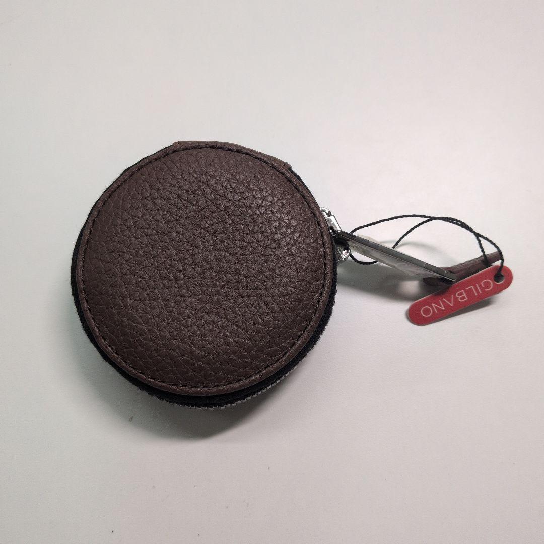 GILBANO イヤホン収納ケース ブラウン