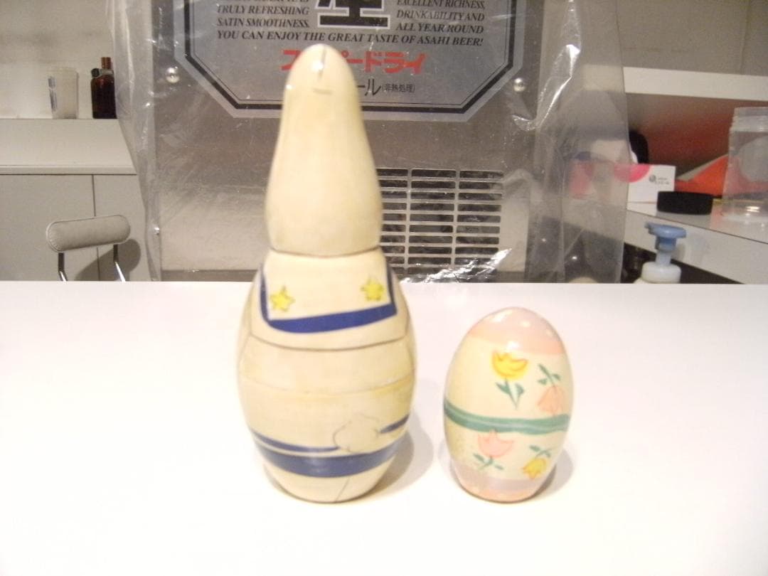 ロシア★ハンドメイド 不思議の国のアリス ラビット うさぎ マトリョーシカ 人形