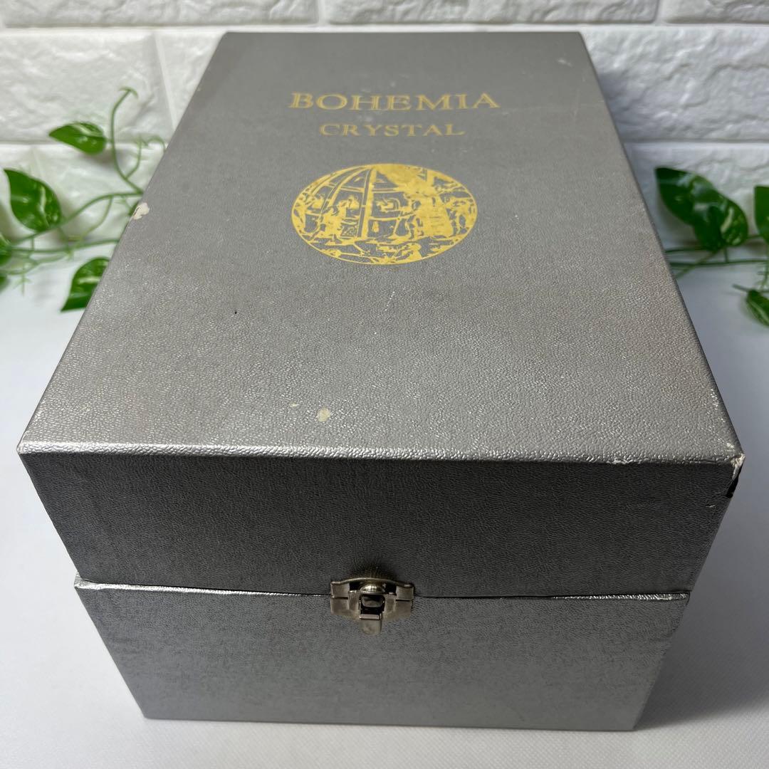 [未使用] BOHEMIA CRYSTAL  ボヘミア　　　フラワーベース
