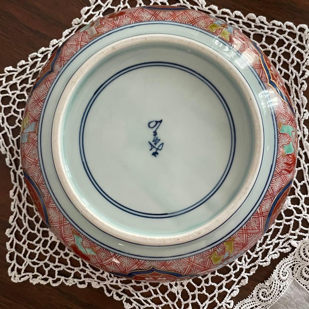 【極美品】有田焼 古伊万里様式 蓋付大鉢 豪華金彩 唐子遊戯図 骨董市一点物