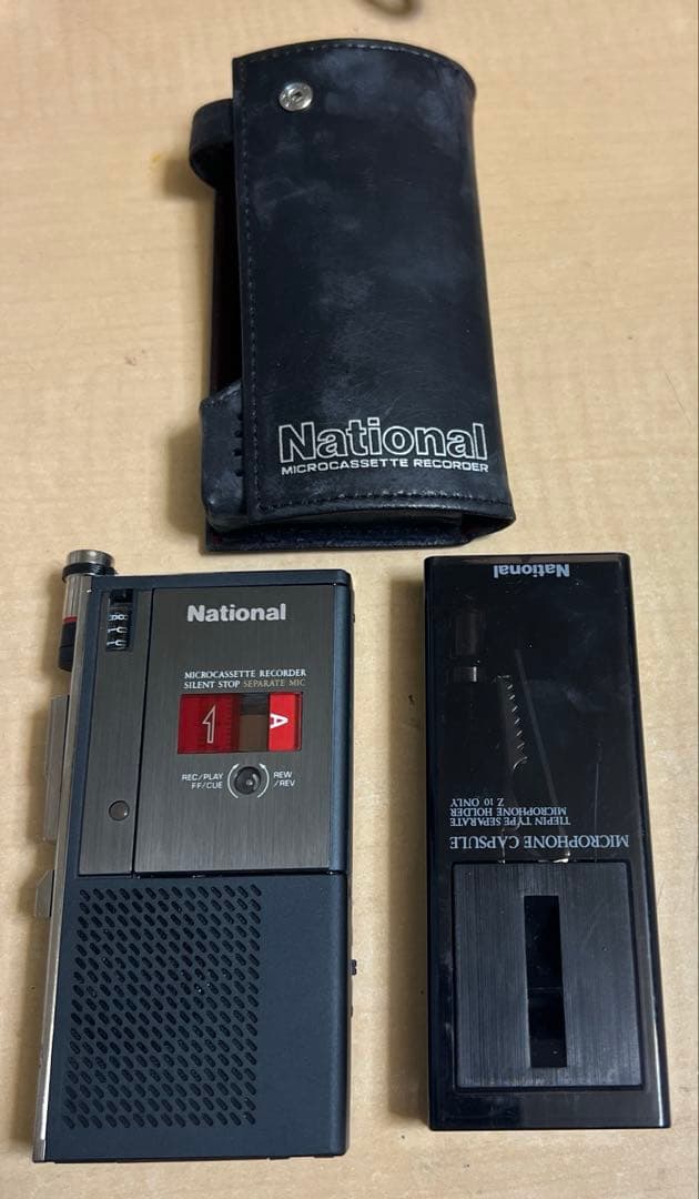 National RN-Z10 マイクロカセットレコーダー 新品未使用希少
