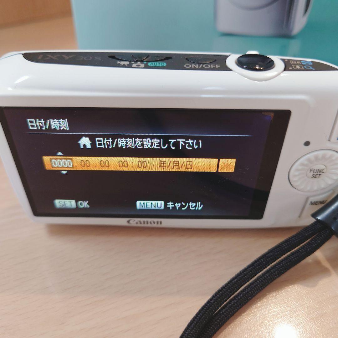 Canon IXY 30S ホワイト デジカメ コンデジ