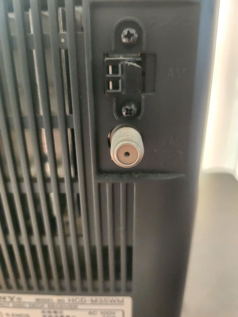 SONY　ソニー　CD　コンポ　デッキ　付属品あり