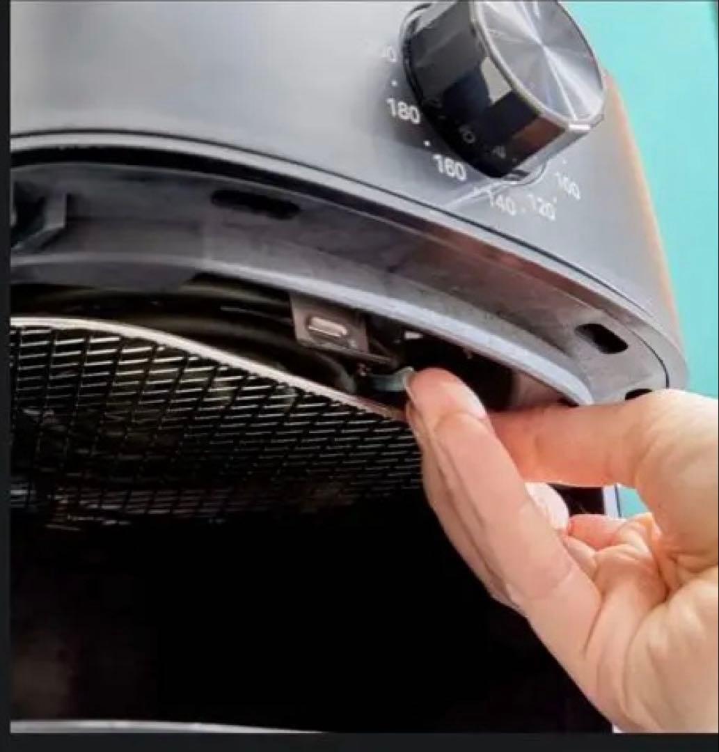 ノンフライヤー ブラックALCOLLE ANF-1200/KV