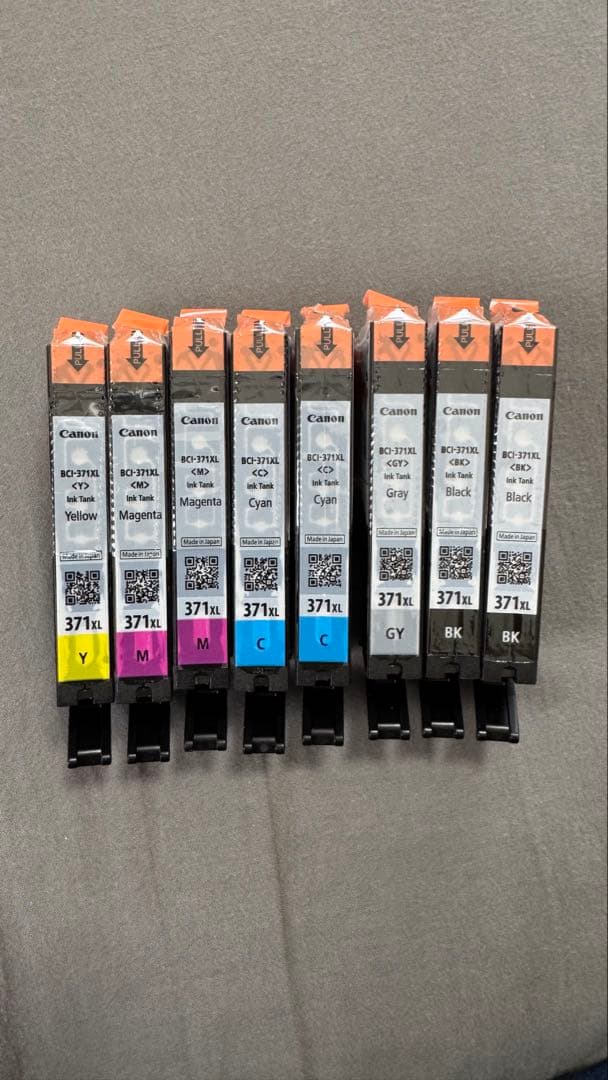Canon BCI-371XL 未開封 純正大容量インクカートリッジ