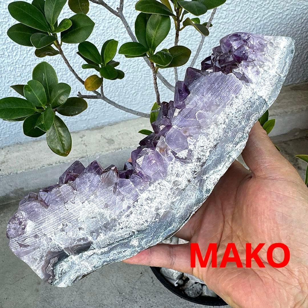 M1699☆アメジストクラスター1.5Kg☆天然石　原石☆N50511