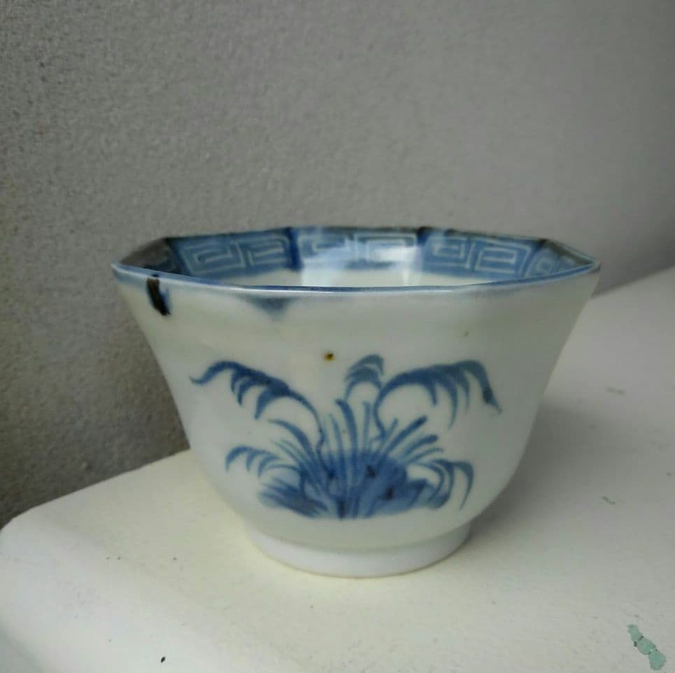 蕎麦猪口　そばちょこ　雷文