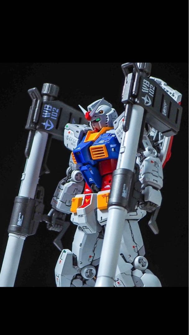 rg rx78-2 塗装完成品
