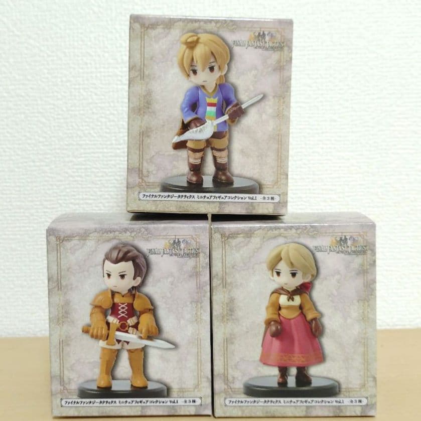ファイナルファンタジータクティクス ミニチュアフィギュアコレクション Vol.1