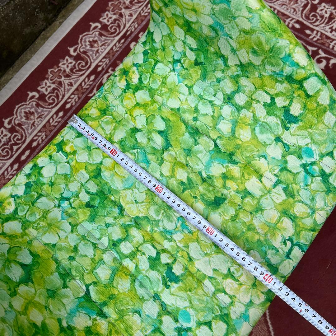 当時物レトロビンテージ品◾️花柄 総柄デザイン チェア 椅子 イス B