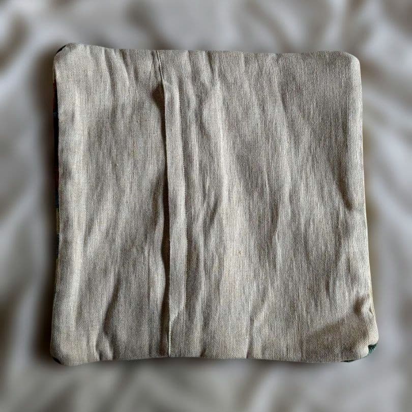 【未使用】IKEA キリム ハンドメードクッションカバー 50 x 50 cm