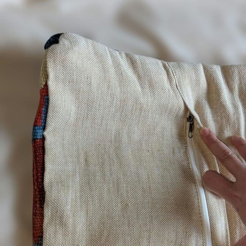 【未使用】IKEA キリム ハンドメードクッションカバー 50 x 50 cm