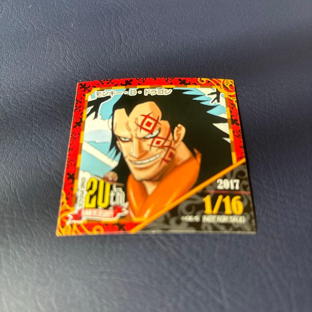 麦わらストア　365日　シール　ドフラミンゴ 20周年記念 ステッカー 2017