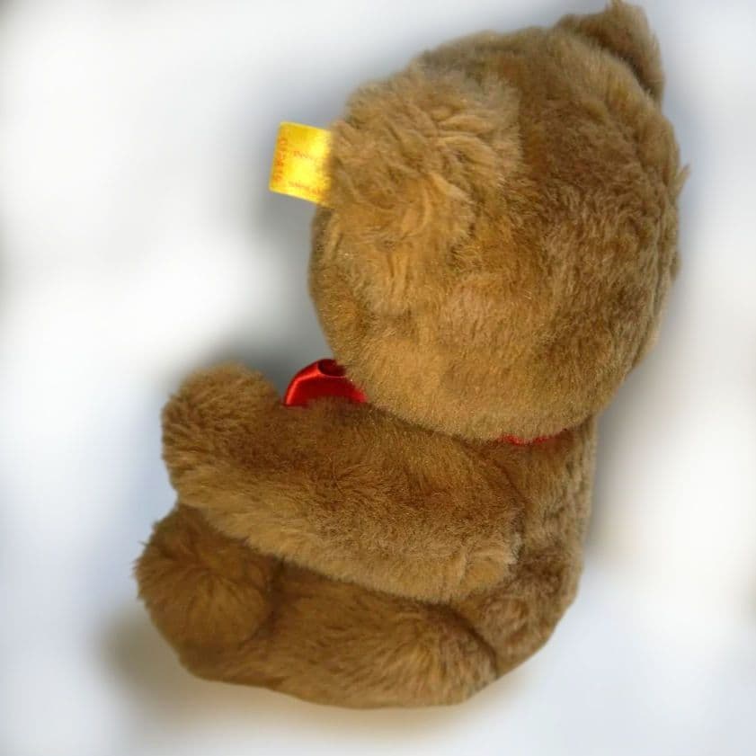 レア未使用シュタイフテディベアペッツィー28cmSteiffタグ付きヴィンテージ