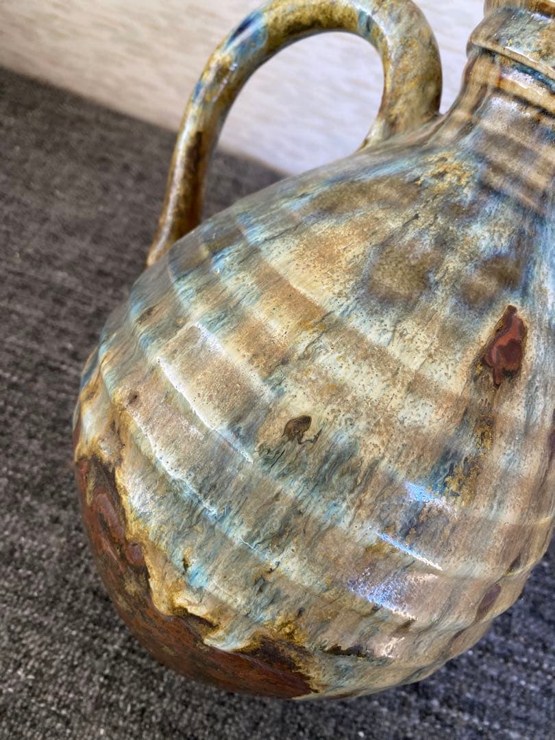 青芳　花瓶　置物　壺　花器