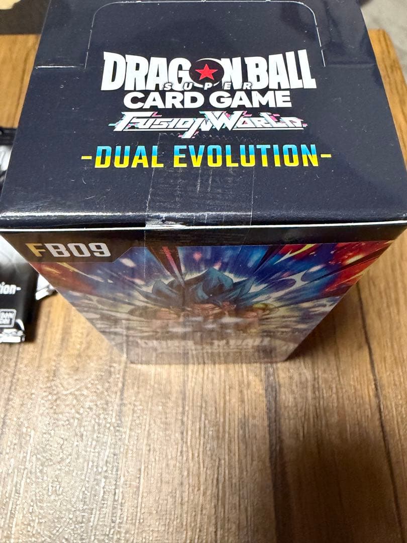 ドラゴンボールカード デュアルエボリューション　box プロモ3枚　テープ付き