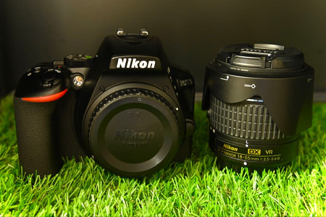 美品！箱説・保証書付き　Nikon D5600 レンズ保護フィルター完備