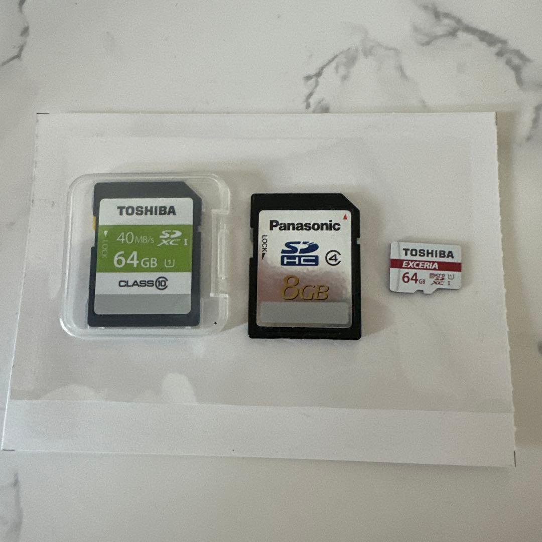 Sony HDR-MV1 ケース&SDカード3枚セット