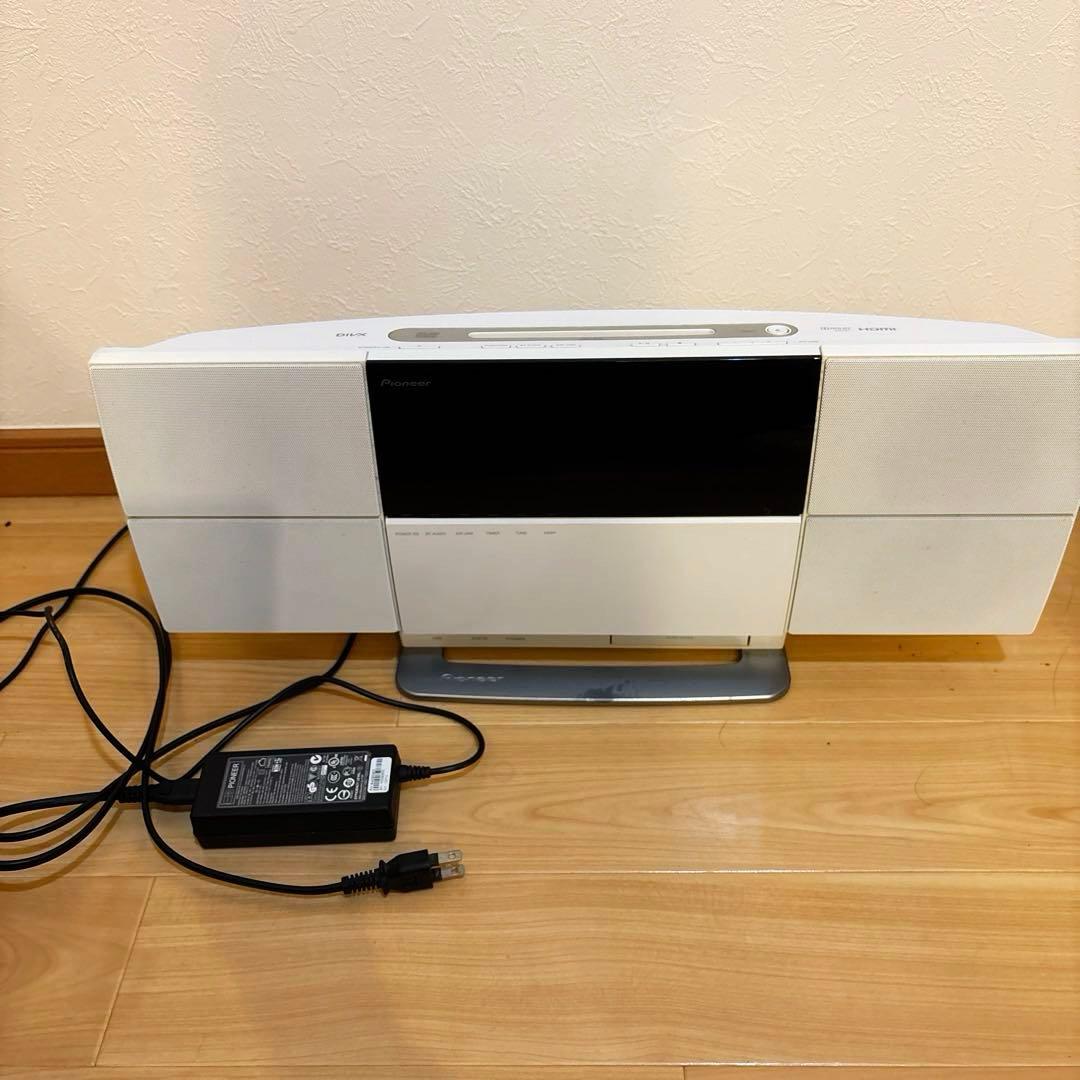 Pioneerパイオニア スタイリッシュAVミニコンポX-SMC2-W ホワイト