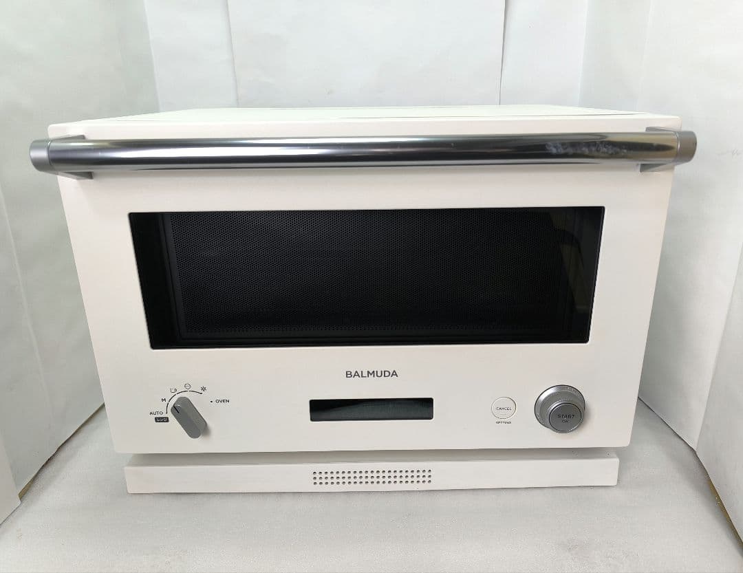 22年製 バルミューダデザイン　オーブンレンジ　K04A-WH