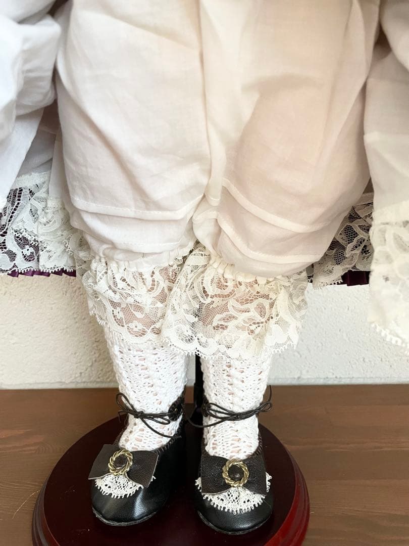 ビスクドール ハンドメイド 創作人形 アンティークドール 西洋人形 ヴィクトリア