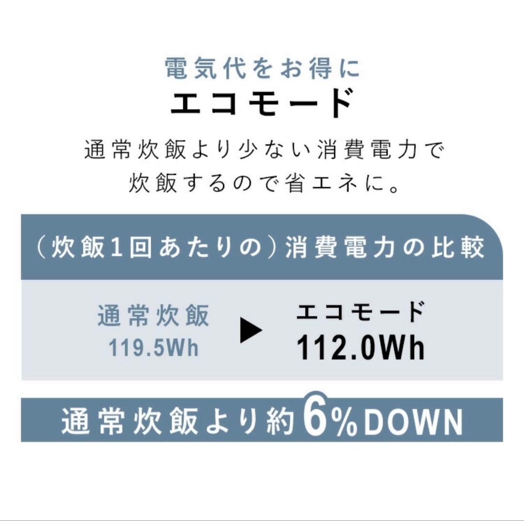 （新品　未使用）IRIS OHYAMA アイリスオーヤマ3合炊飯器 ホワイト