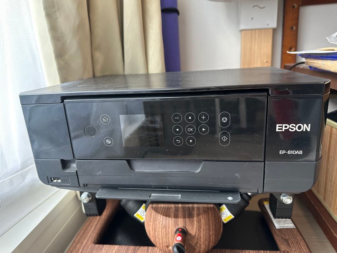 EPSON EP-810AB インクジェットプリンター 4色非純正インク付き