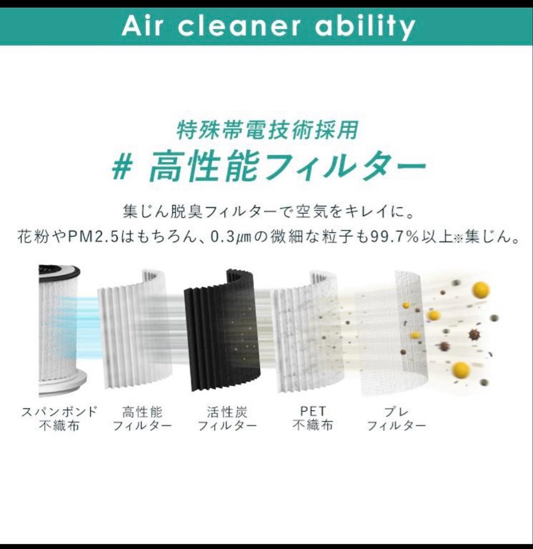 未使用品　加湿空気清浄機 AAP SH20A-H