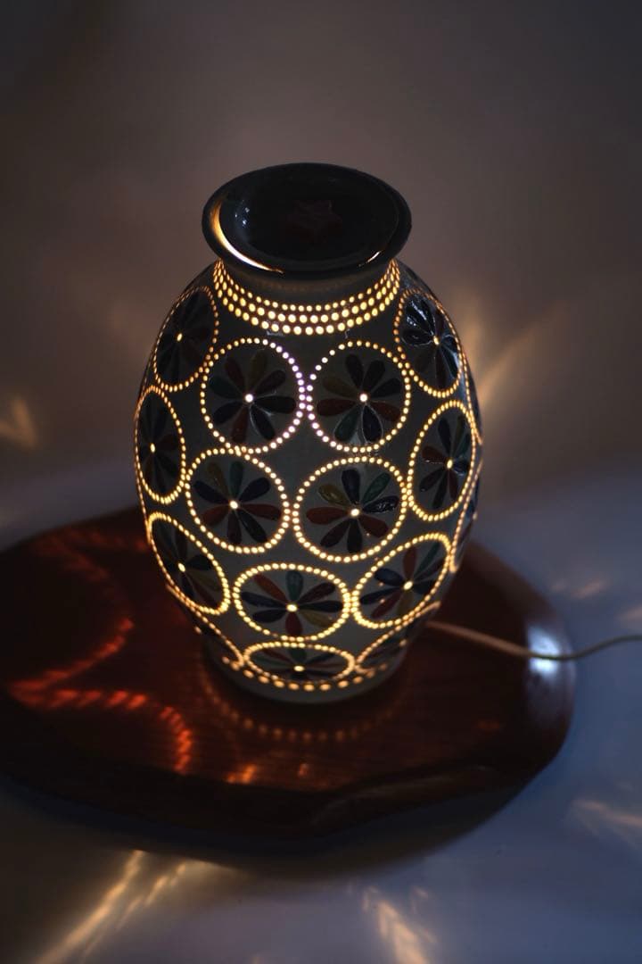 相談可　ハンドメイド　陶芸　花瓶　ランプシェード　雑貨　インテリア　置物