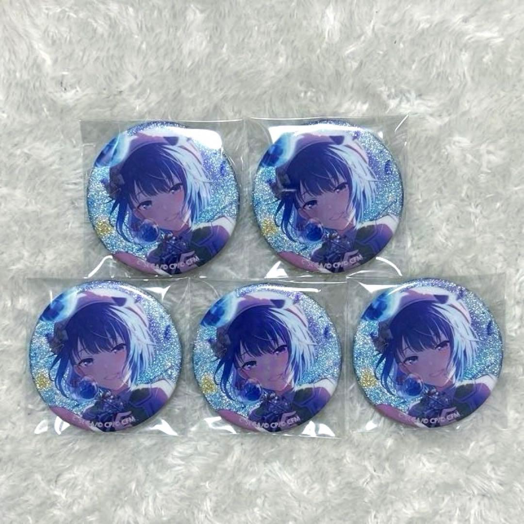 プロセカ グリッター缶バッジ 42C エピカ 21B 箔押し 遥