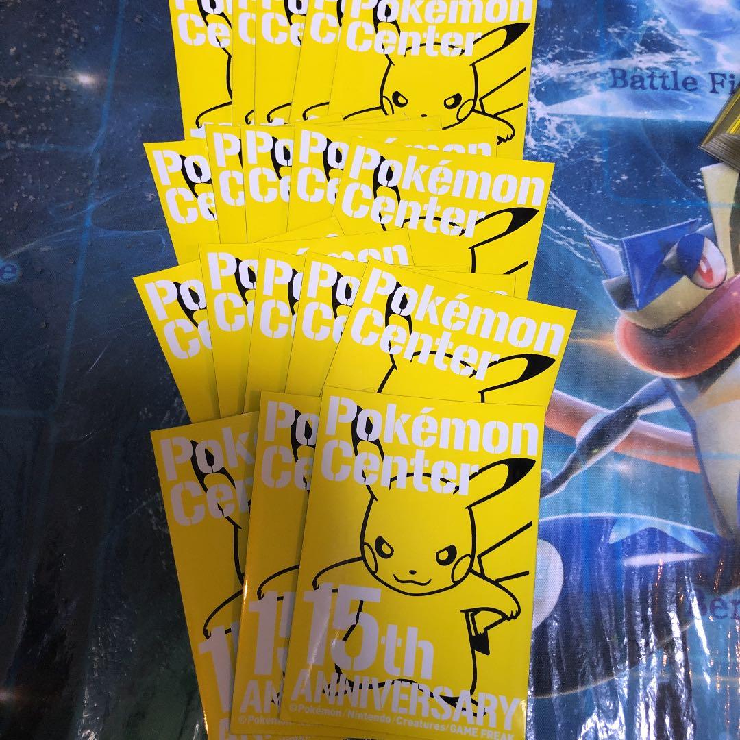 ピカチュウ　15th デッキシールド  58枚