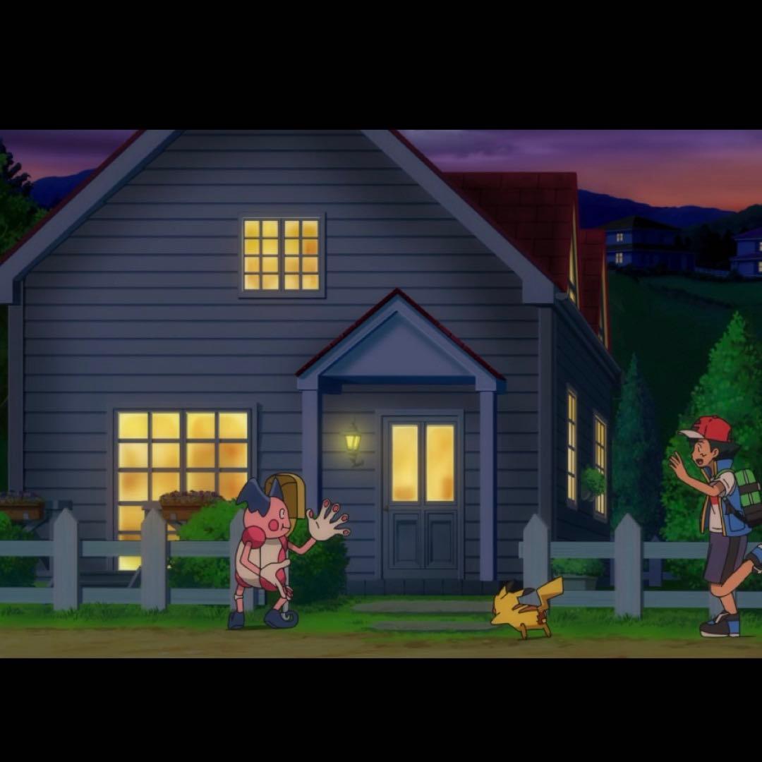 【希少】ポケモン　ドット調　サトシの家？　フィギュア