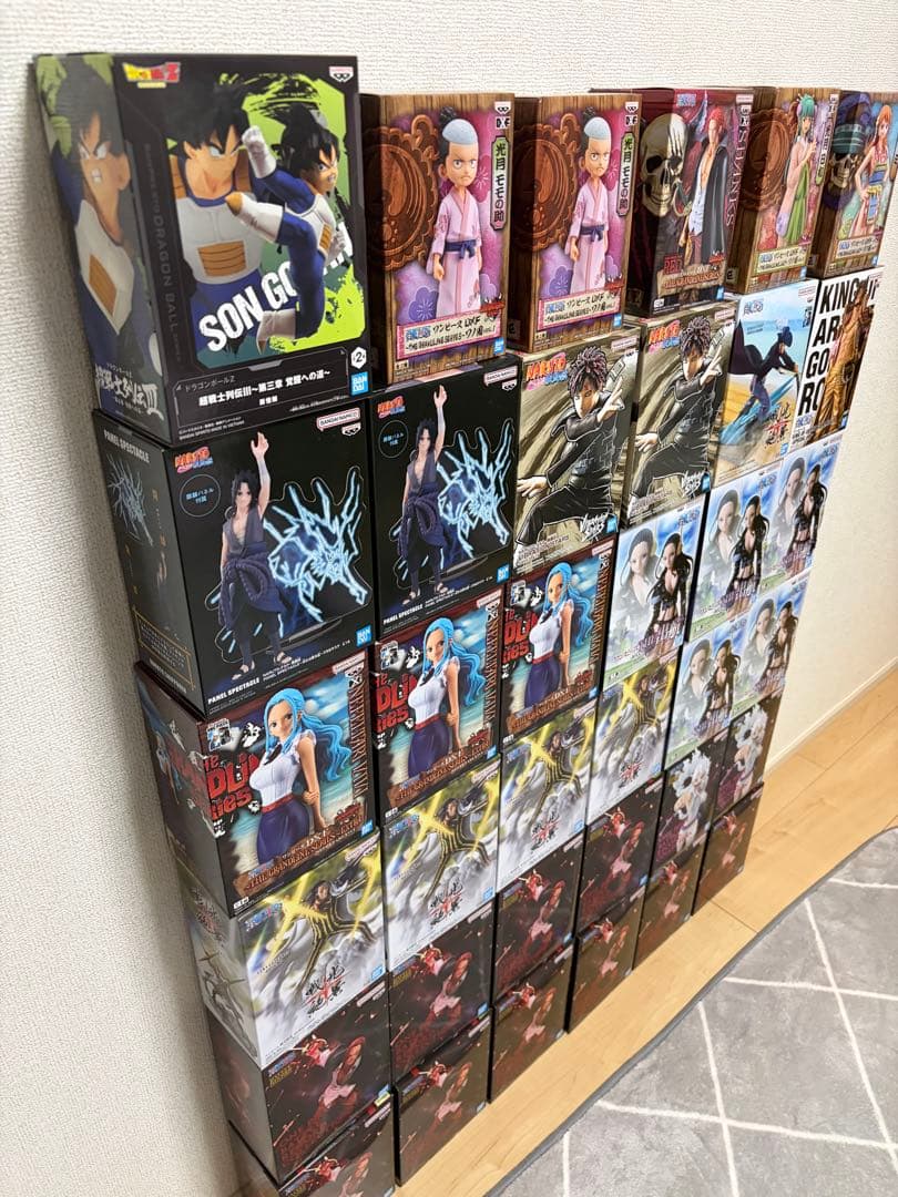 ナルト ドラゴンボール　ワンピース　プライズフィギュア 36個セット　まとめ売り