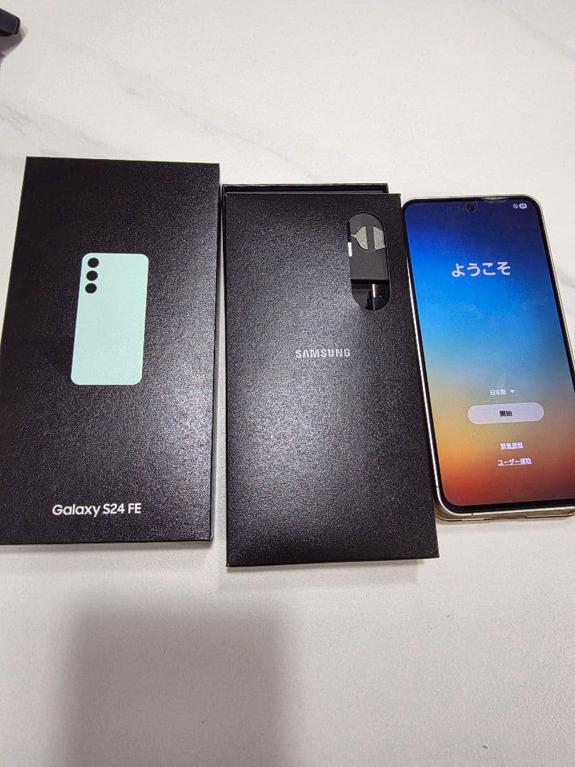 Samsung Galaxy S24 FE 128GB ミントカラー