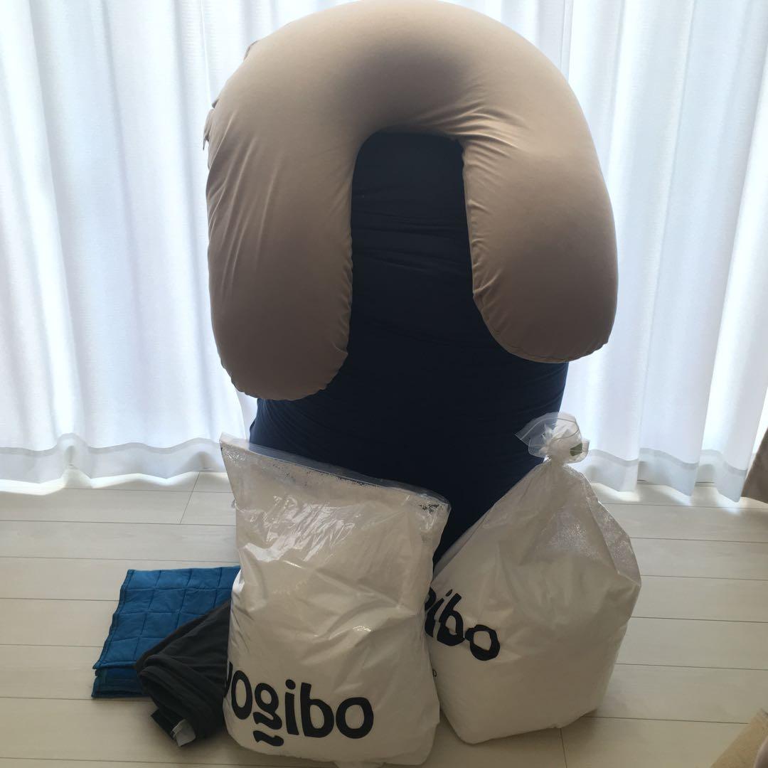 【引取り限定】Yogibo 純正 ビーズクッション 6点セット ヨギボーマックス
