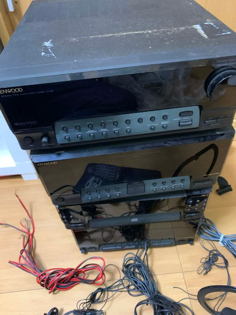 KENWOOD E9シリーズ コンポ一式 ジャンク品