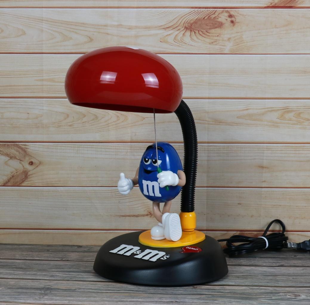 m&m's エムアンドエムズ ビンテージ トーキング デスクトップライト ランプ
