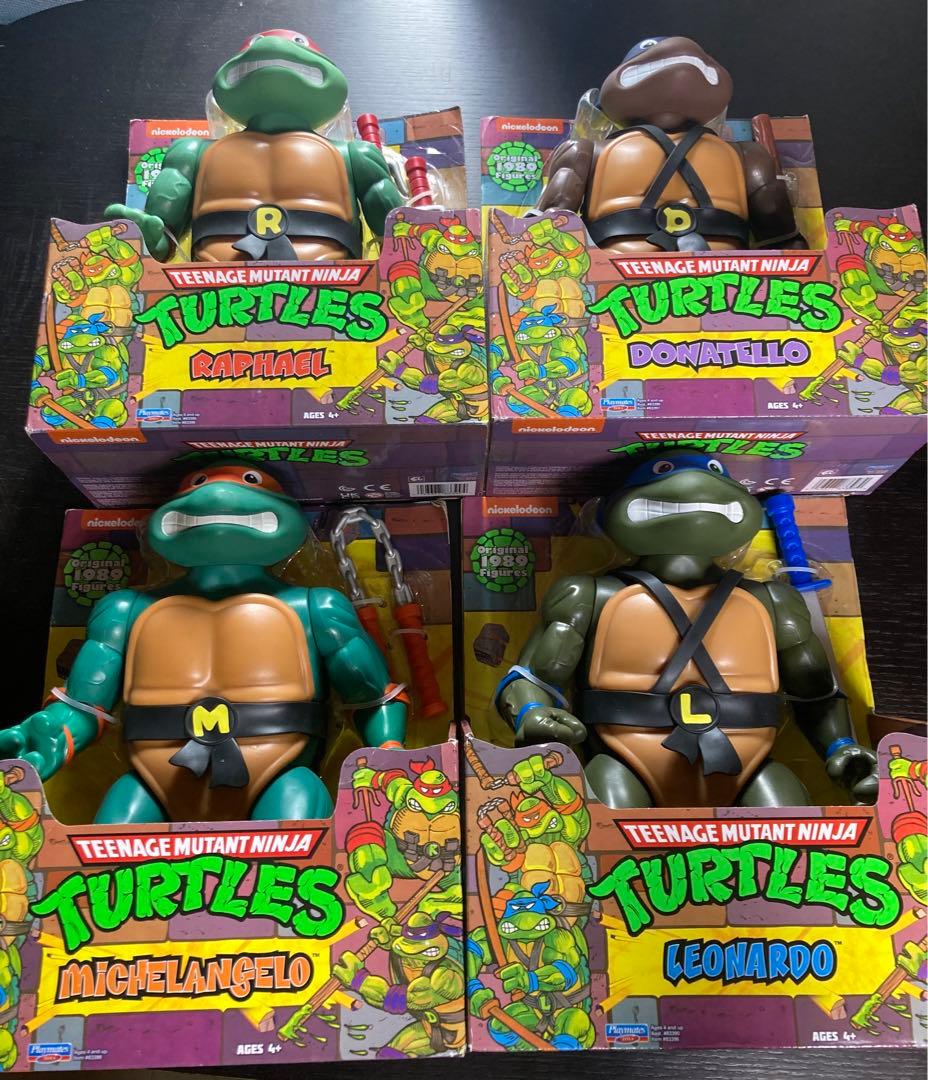 ミュータント タートルズ ジャイアント フィギュア復刻版プレイメイツ